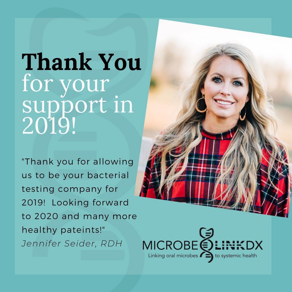 Thank You for your support in 2019! - MicrobeLinkDX