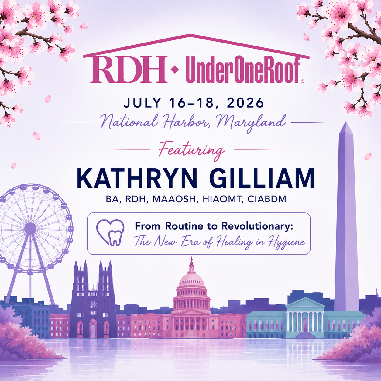 Kathryn Gilliam presenting at RDH Under One Roof 2026
