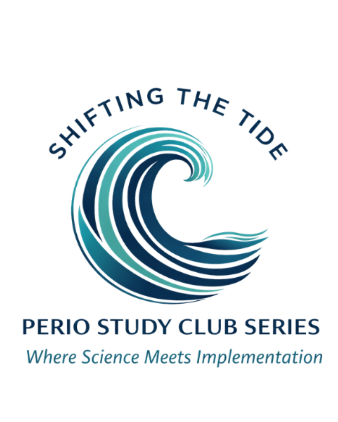 Shifting the Tide Perio Study Club Series in Virginia Beach featuring 4 CE hours on periodontal implementation, MicrobeLink Dx® bacterial testing, PerioProtect® tray therapy, and oral-systemic health.